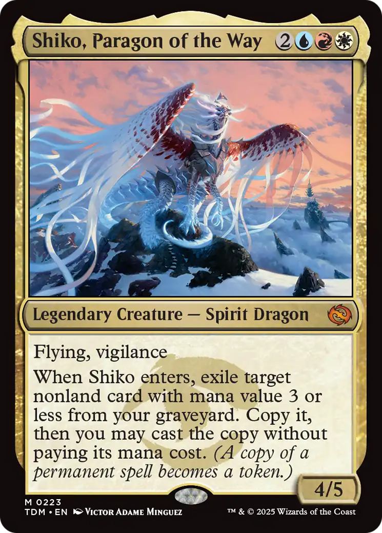 Shiko, Paragon of the Way [Tarkir: Dragonstorm] | Galaxy Games LLC