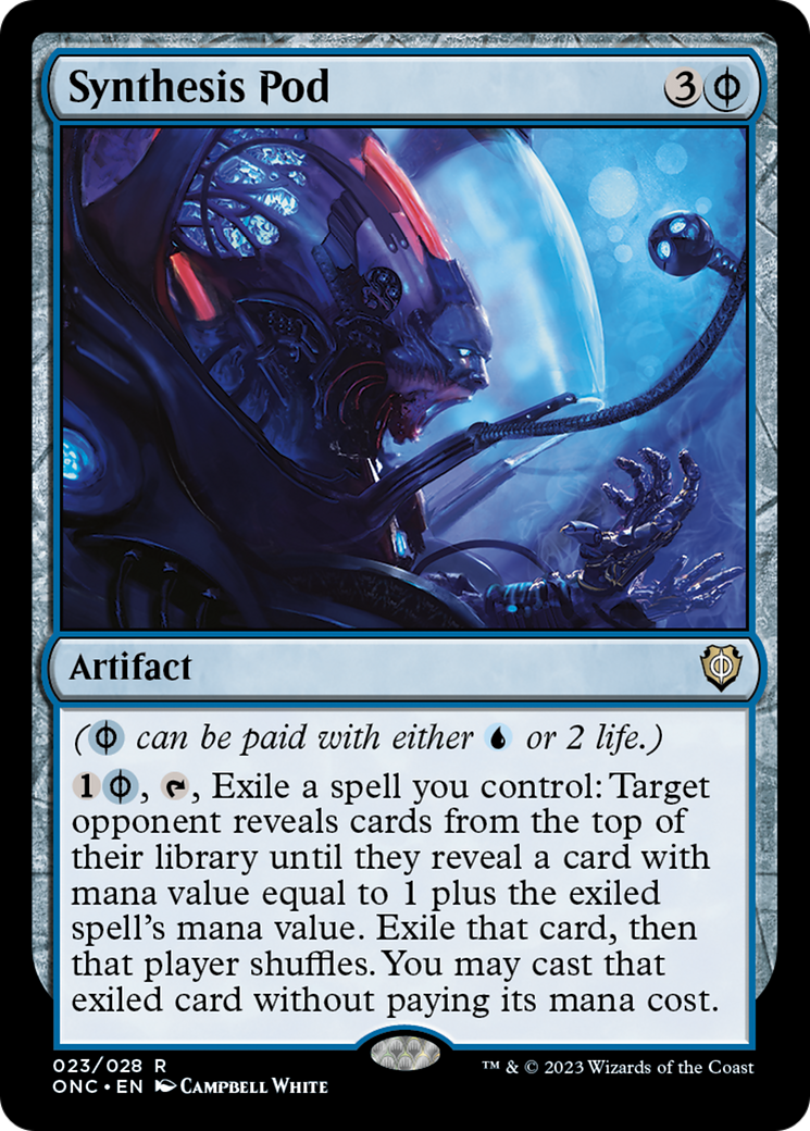 Synthesis Pod [Phyrexia: All Will Be One Commander] | Galaxy Games LLC