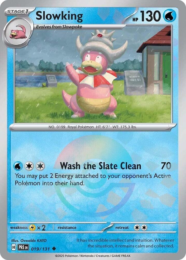 Slowking (019/131) (Poke Ball Pattern) [Scarlet & Violet: Prismatic Evolutions] | Galaxy Games LLC