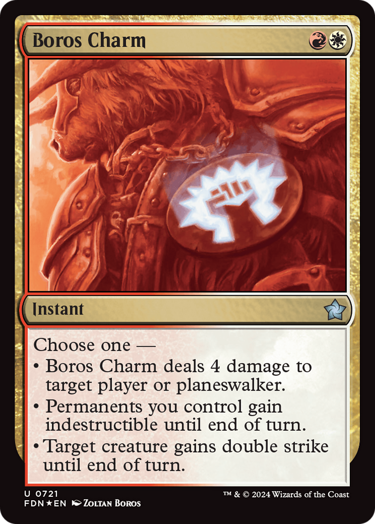 Boros Charm [Foundations] | Galaxy Games LLC