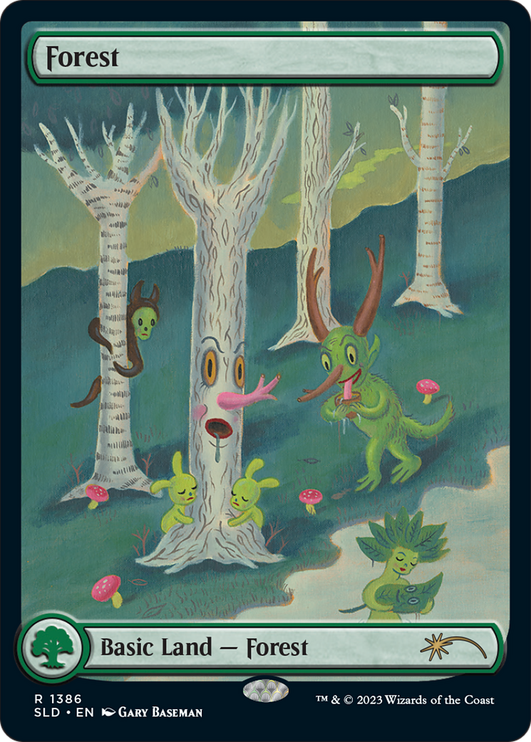 Forest (1386) [Secret Lair Drop Series] | Galaxy Games LLC