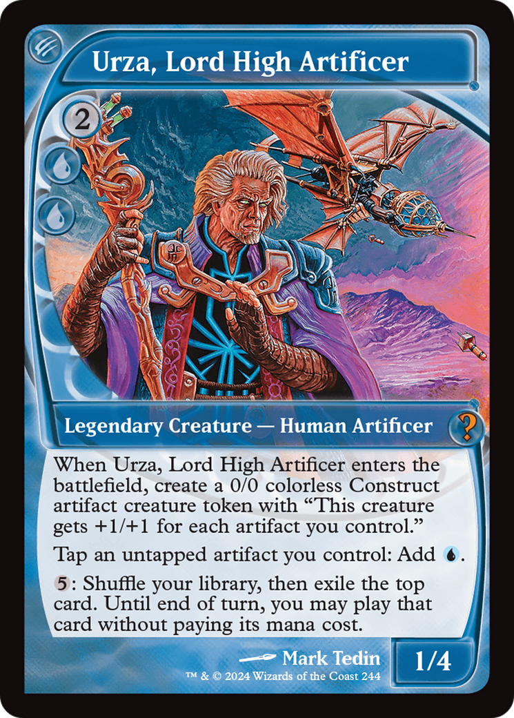 Urza, Lord High Artificer (Future Sight) [Mystery Booster 2] | Galaxy Games LLC