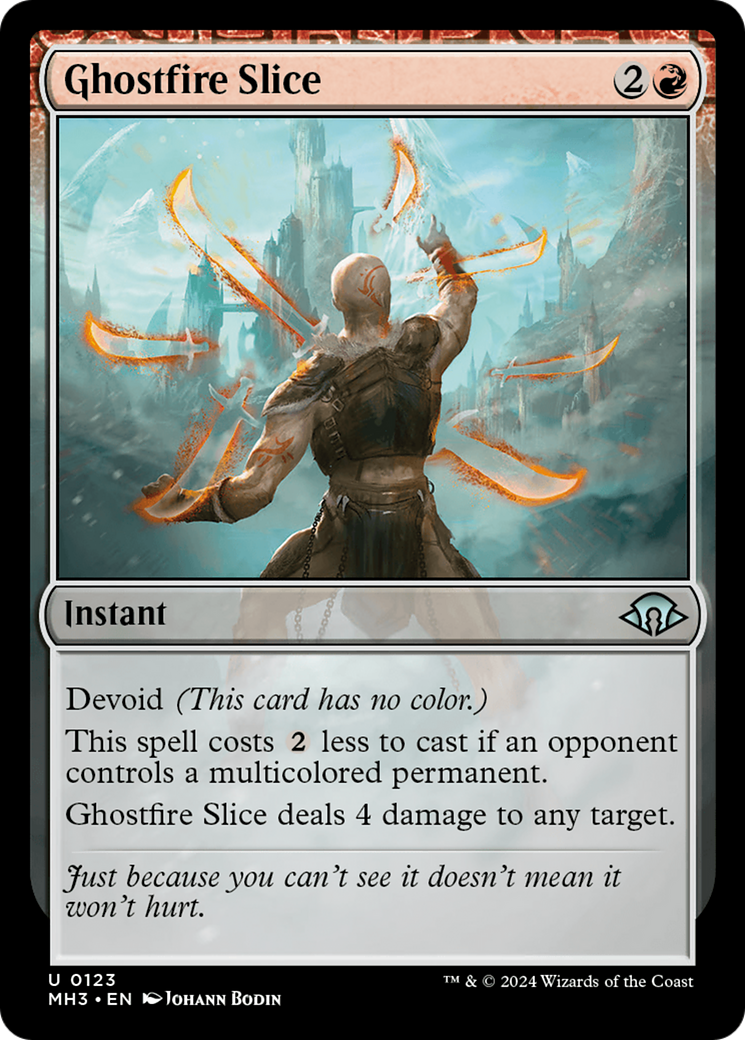 Ghostfire Slice [Modern Horizons 3] | Galaxy Games LLC