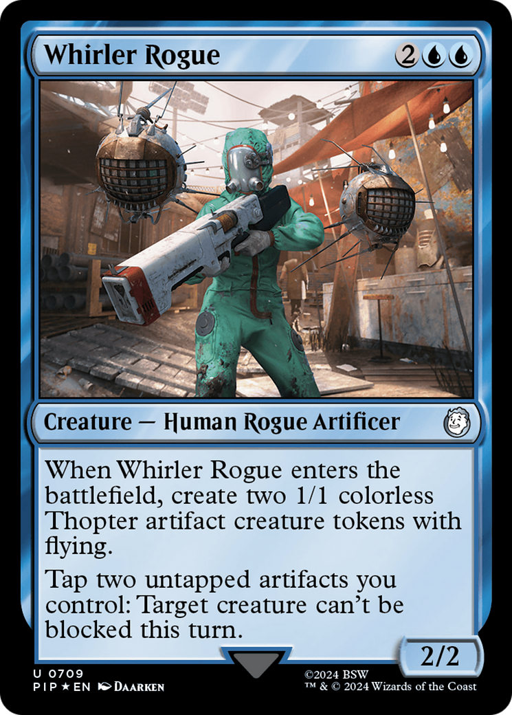 Whirler Rogue (Surge Foil) [Fallout] | Galaxy Games LLC