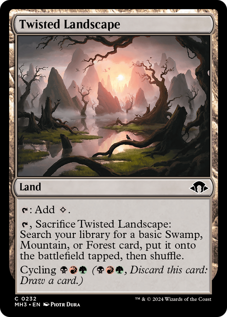 Twisted Landscape [Modern Horizons 3] | Galaxy Games LLC