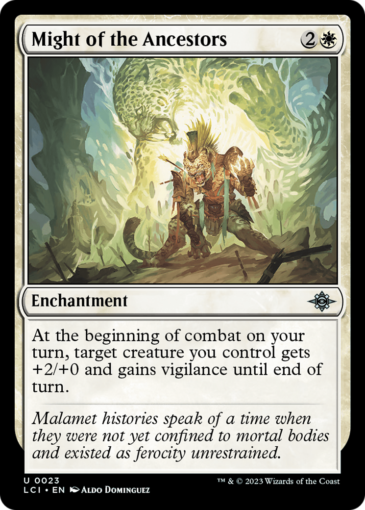 Might of the Ancestors [The Lost Caverns of Ixalan] | Galaxy Games LLC