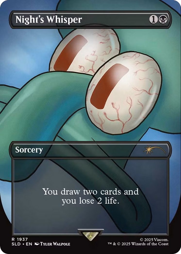 Night's Whisper [Secret Lair Drop Series] | Galaxy Games LLC