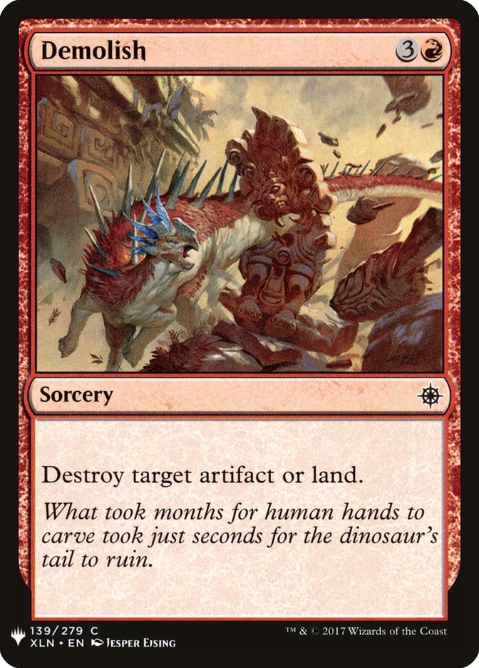Demolish [Mystery Booster] | Galaxy Games LLC