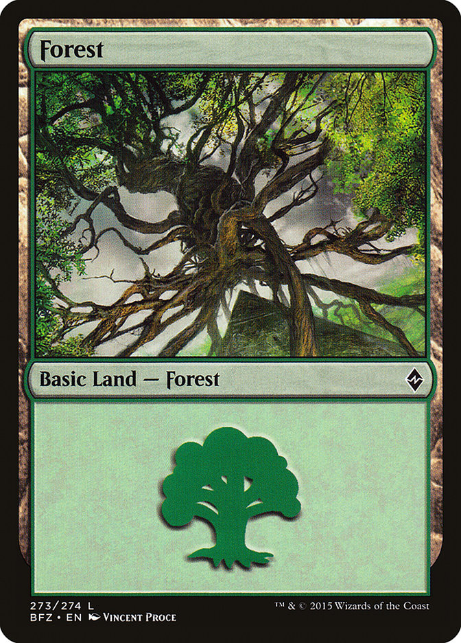 Forest (273) [Battle for Zendikar] | Galaxy Games LLC