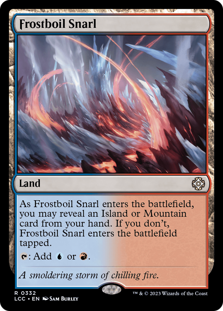 Frostboil Snarl [The Lost Caverns of Ixalan Commander] | Galaxy Games LLC