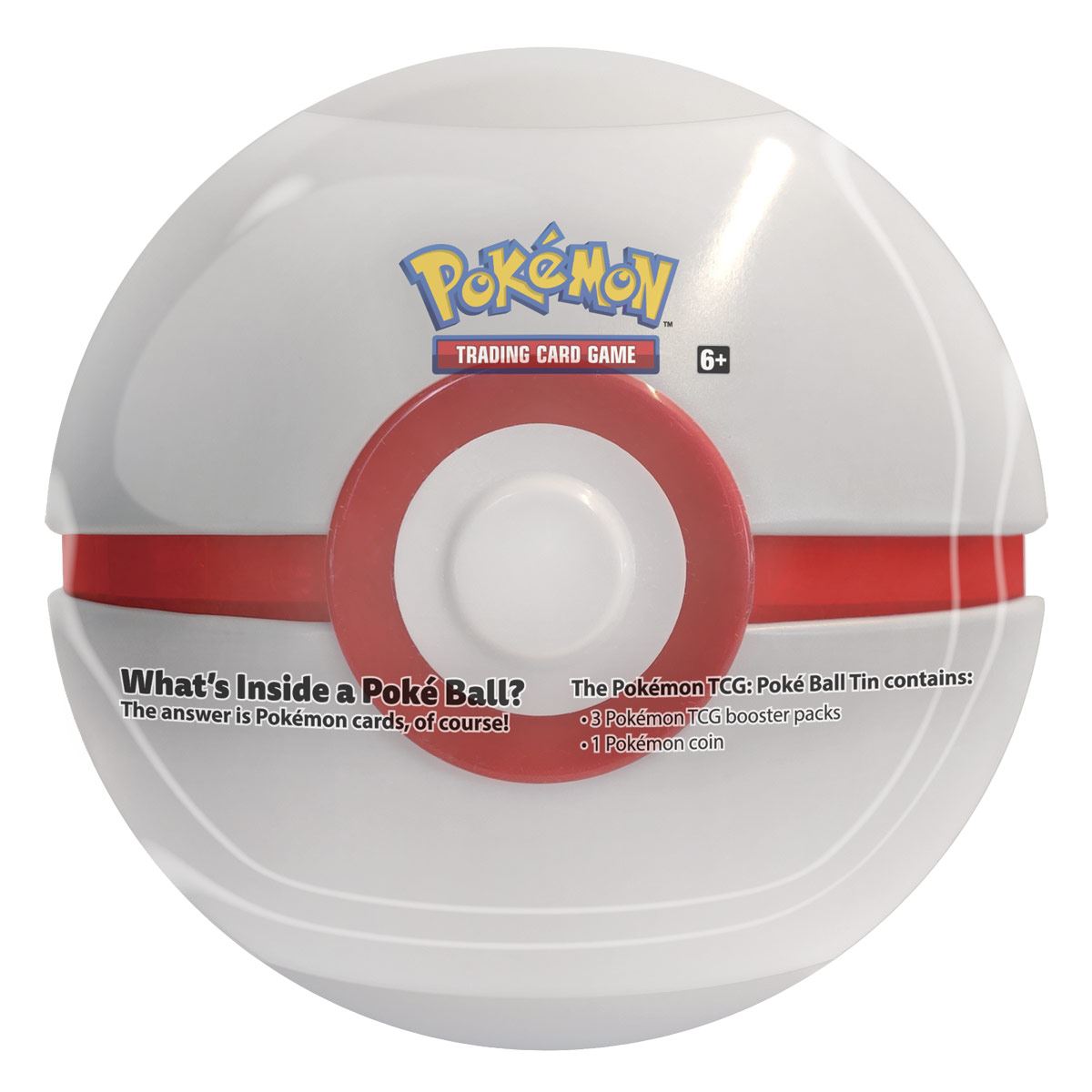 Poke Ball Tin (Premier Ball/Fall 2019) | Galaxy Games LLC