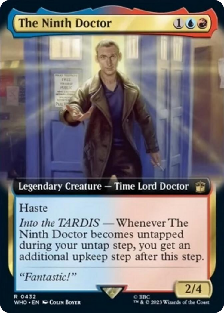 The Ninth Doctor (Extended Art) [Doctor Who] | Galaxy Games LLC