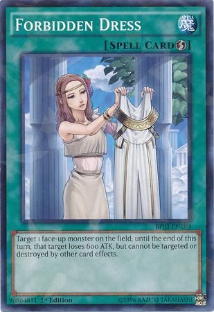 Forbidden Dress [BP03-EN180] Shatterfoil Rare | Galaxy Games LLC