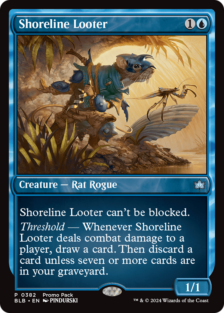 Shoreline Looter [Bloomburrow Promos] | Galaxy Games LLC