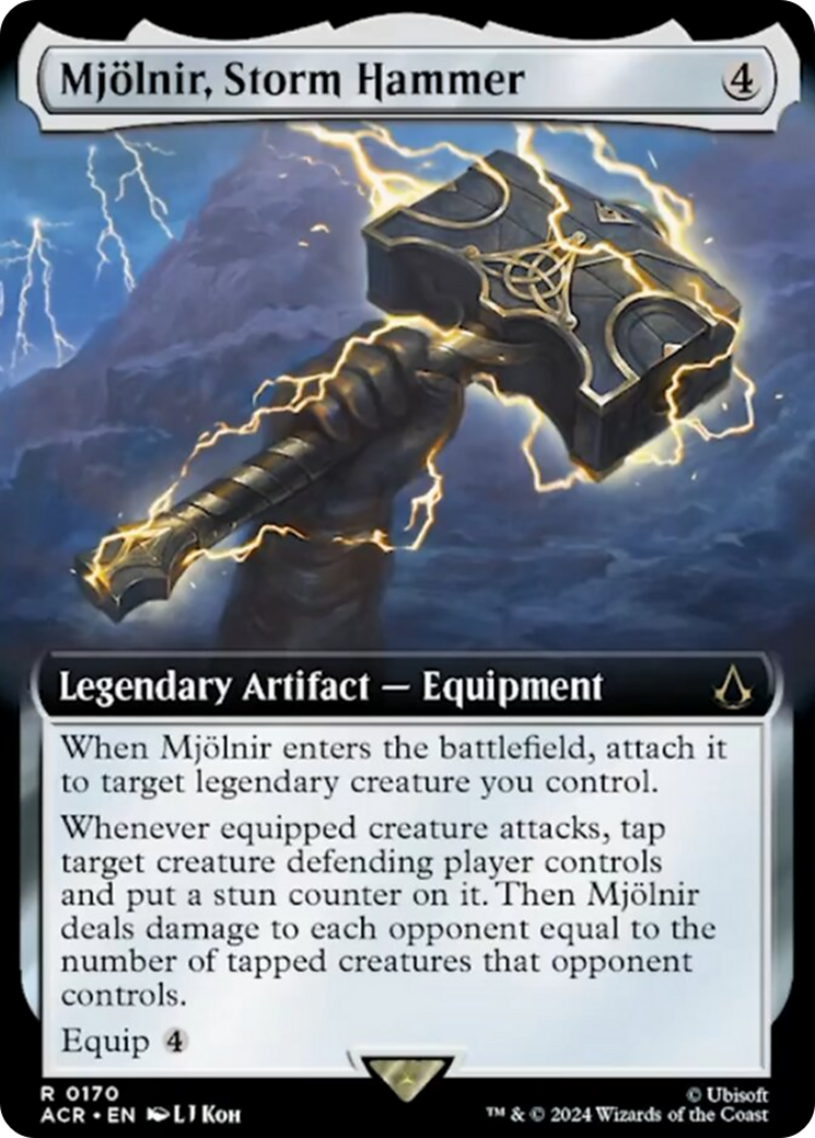 Mjolnir, Storm Hammer (Extended Art) [Assassin's Creed] | Galaxy Games LLC