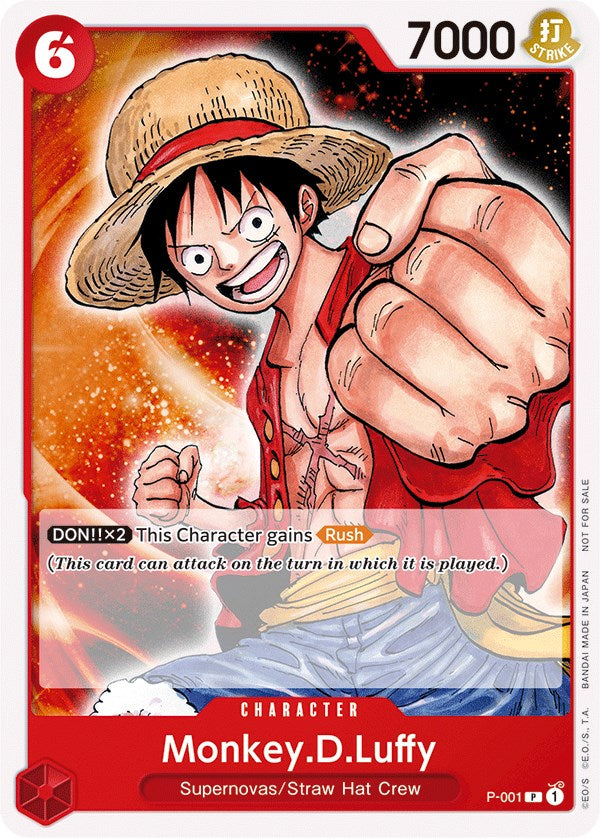 Monkey.D.Luffy (Promotion Pack 2022) [One Piece Promotion Cards] | Galaxy Games LLC