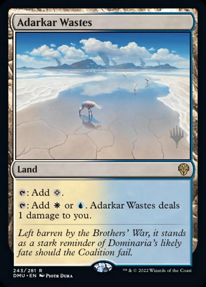 Adarkar Wastes (Promo Pack) [Dominaria United Promos] | Galaxy Games LLC