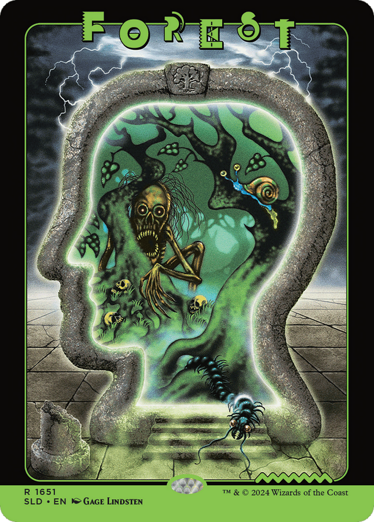 Forest (1651) (Rainbow Foil) [Secret Lair Drop Series] | Galaxy Games LLC