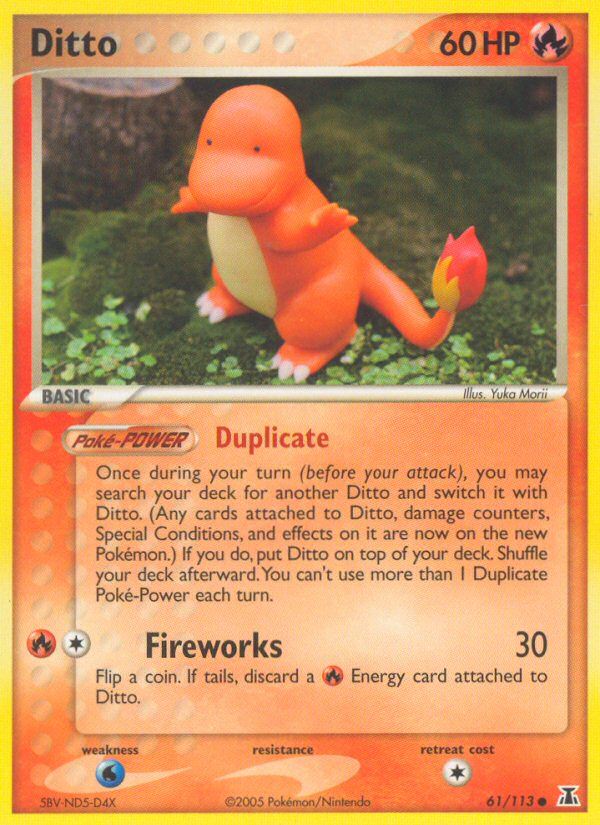 Ditto (61/113) [EX: Delta Species] | Galaxy Games LLC
