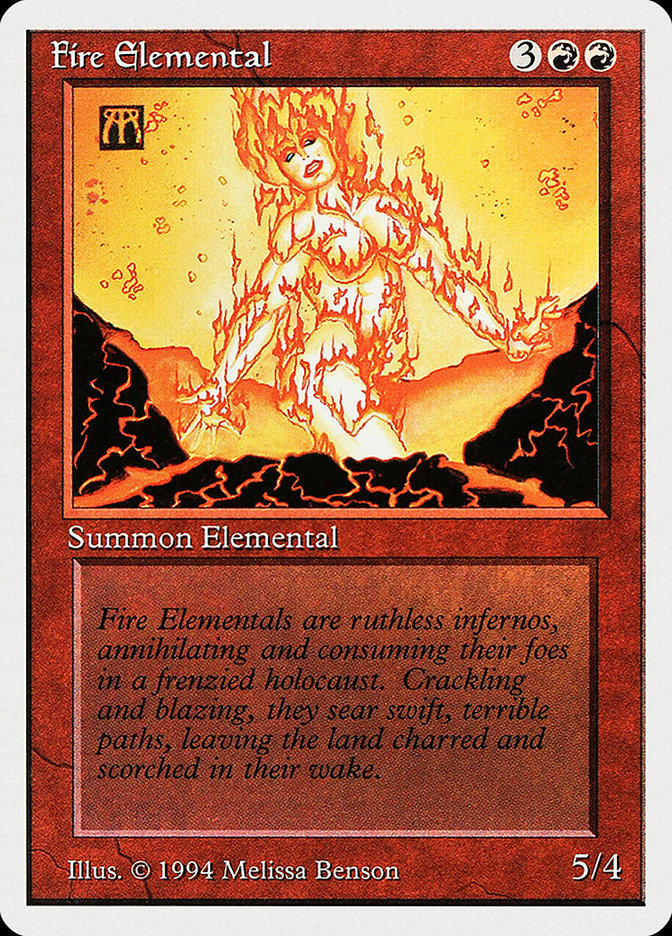 Fire Elemental [Summer Magic / Edgar] | Galaxy Games LLC