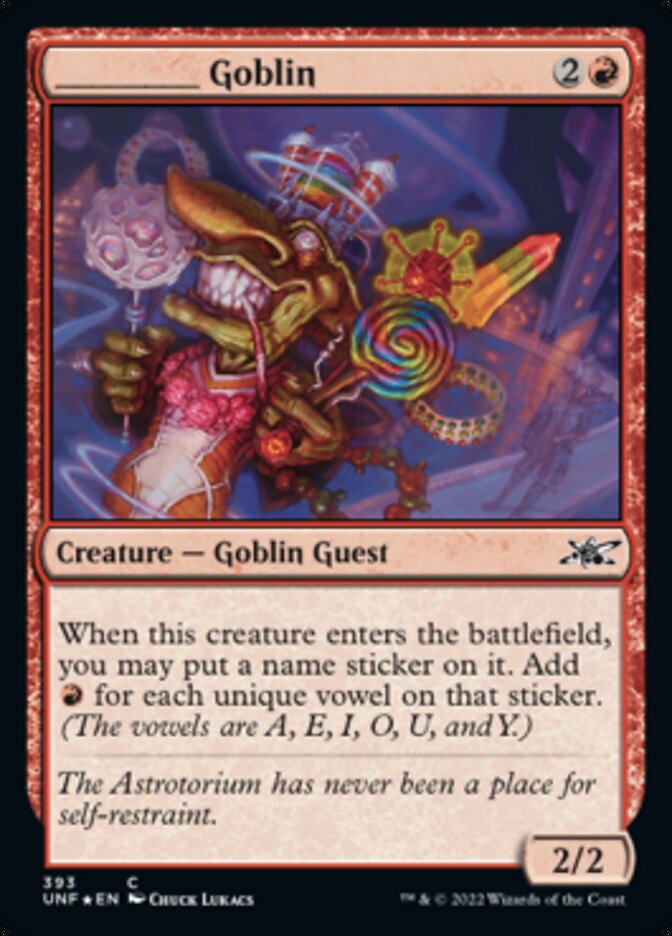 _____ Goblin (Galaxy Foil) [Unfinity] | Galaxy Games LLC