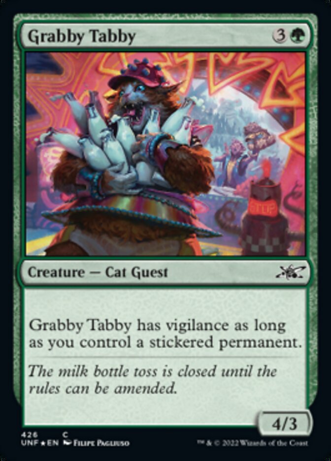 Grabby Tabby (Galaxy Foil) [Unfinity] | Galaxy Games LLC