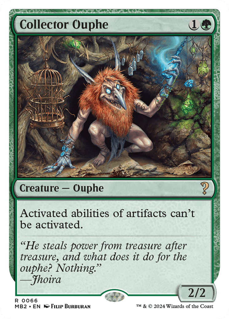 Collector Ouphe (White Border) [Mystery Booster 2] | Galaxy Games LLC