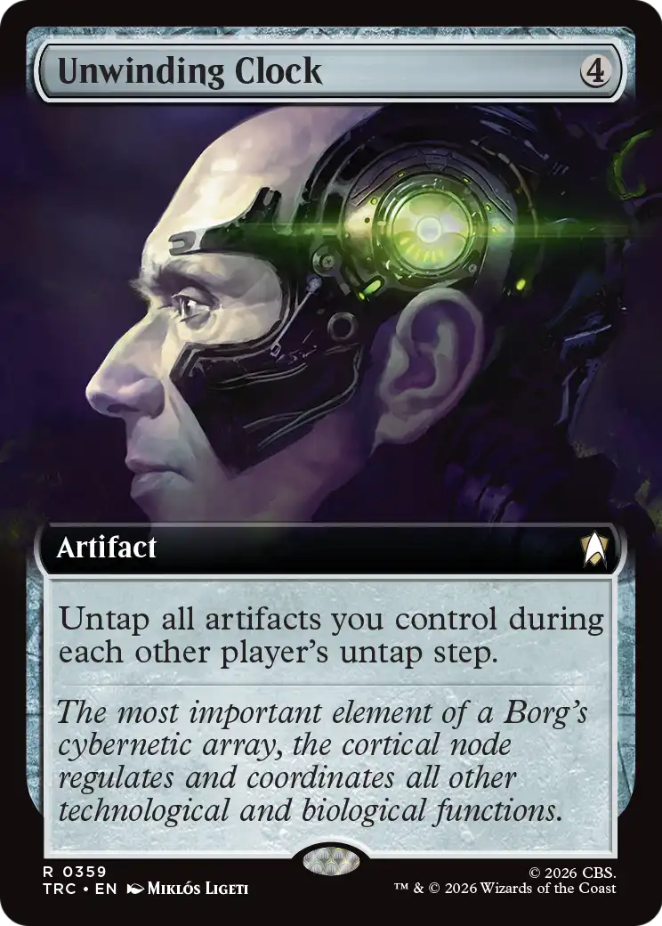 Unwinding Clock (Extended Art) [Star Trek Commander] | Galaxy Games LLC