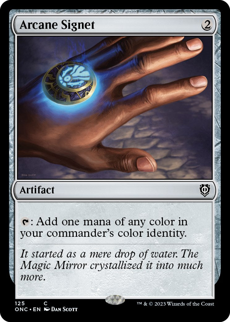 Arcane Signet [Phyrexia: All Will Be One Commander] | Galaxy Games LLC