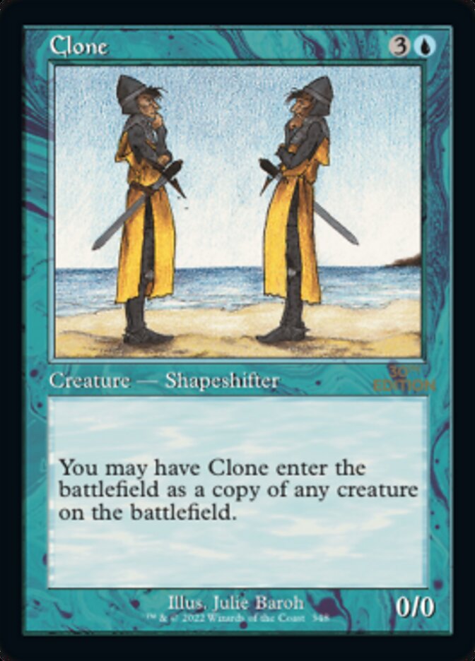 Clone (Retro) [30th Anniversary Edition] | Galaxy Games LLC