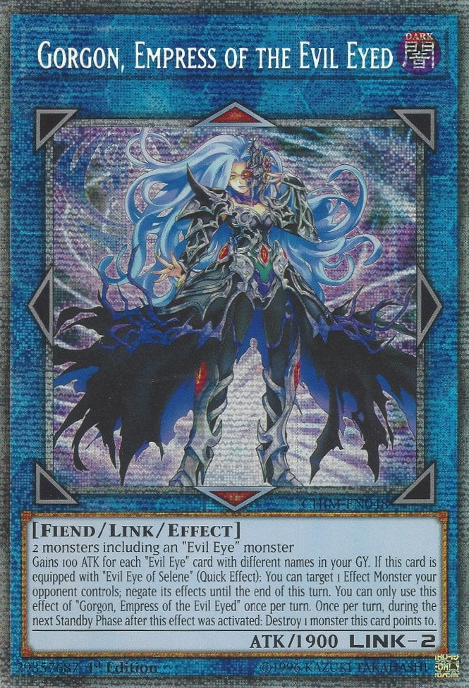 Gorgon, Empress of the Evil Eyed (Starlight Rare) [CHIM-EN048] Starlight Rare | Galaxy Games LLC