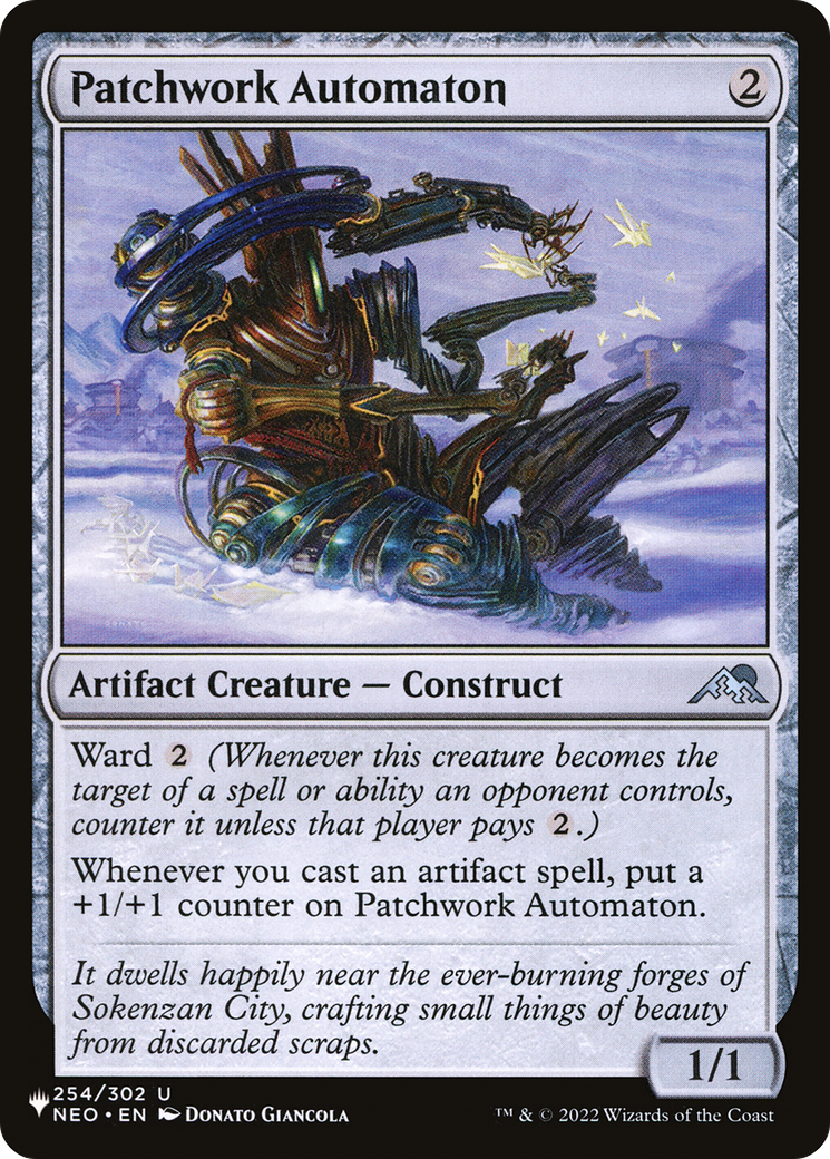 Patchwork Automaton [The List] | Galaxy Games LLC