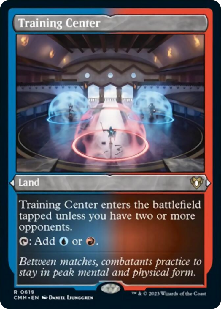 Training Center (Foil Etched) [Commander Masters] | Galaxy Games LLC