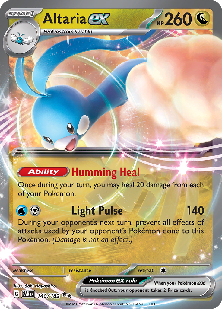 Altaria ex (140/182) [Scarlet & Violet: Paradox Rift] | Galaxy Games LLC