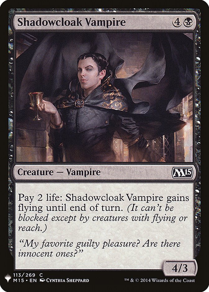 Shadowcloak Vampire [Mystery Booster] | Galaxy Games LLC