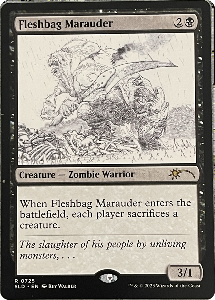 Fleshbag Marauder (Sketch Showcase) [Secret Lair Drop Series] | Galaxy Games LLC