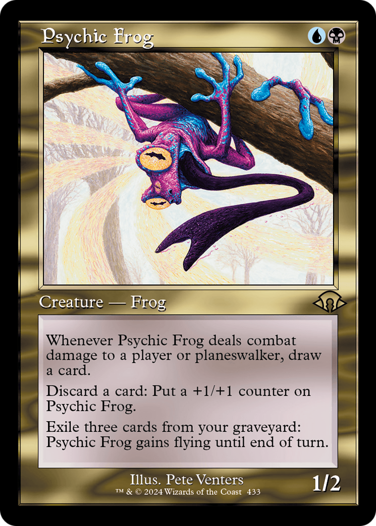 Psychic Frog (Retro) [Modern Horizons 3] | Galaxy Games LLC