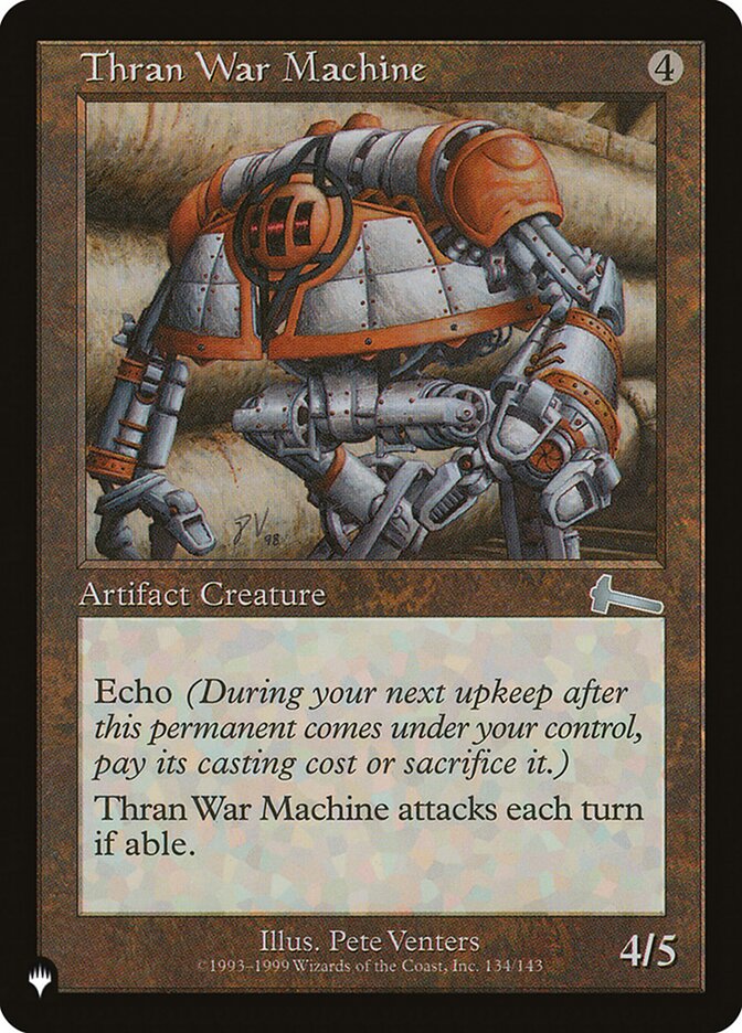 Thran War Machine [The List] | Galaxy Games LLC