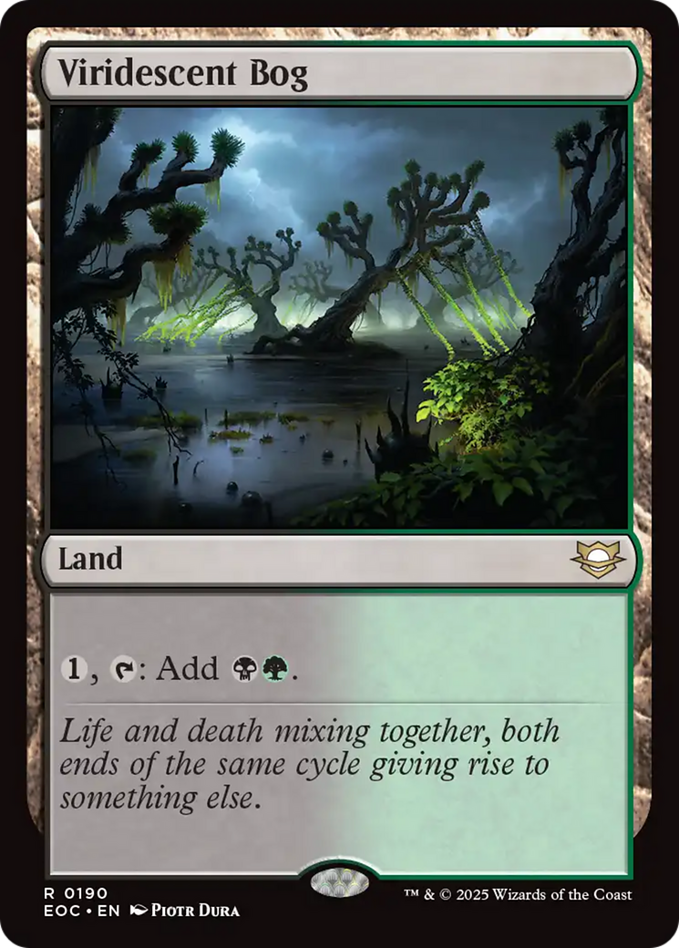 Viridescent Bog [Edge of Eternities Commander] | Galaxy Games LLC