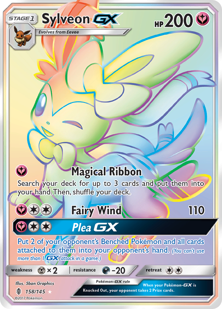 Sylveon GX (158/145) [Sun & Moon: Guardians Rising] | Galaxy Games LLC