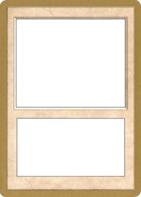 2002 World Championship Blank Card [World Championship Decks 2002] | Galaxy Games LLC