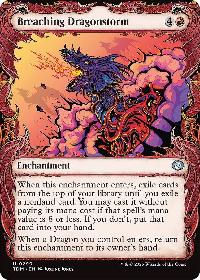 Breaching Dragonstorm (Showcase) [Tarkir: Dragonstorm] | Galaxy Games LLC