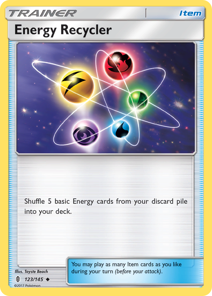 Energy Recycler (123/145) [Sun & Moon: Guardians Rising] | Galaxy Games LLC