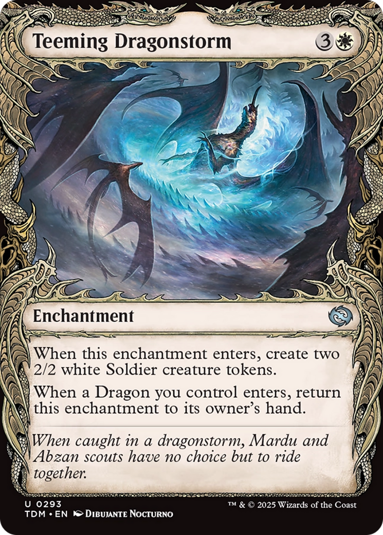Teeming Dragonstorm (Showcase) [Tarkir: Dragonstorm] | Galaxy Games LLC