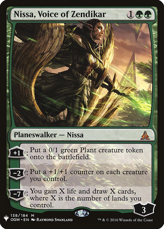 Nissa, Voice of Zendikar [Mystery Booster] | Galaxy Games LLC