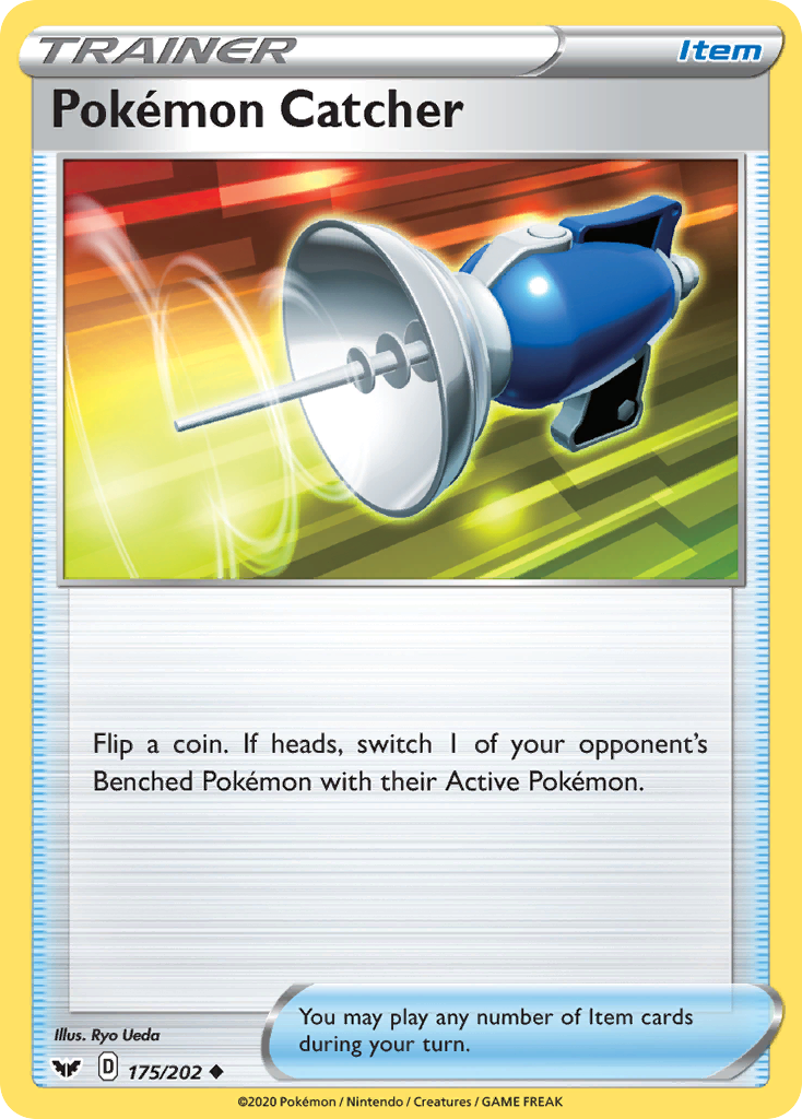 Pokemon Catcher (175/202) [Sword & Shield: Base Set] | Galaxy Games LLC