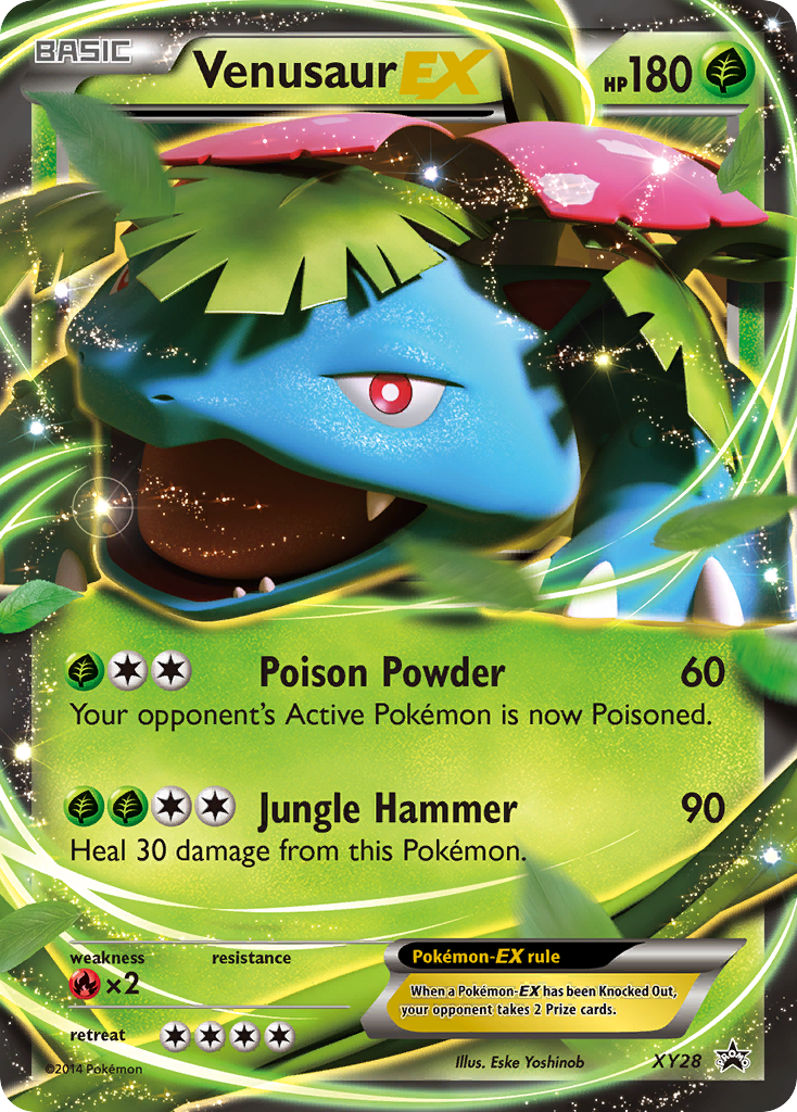 Venusaur EX (XY28) [XY: Black Star Promos] | Galaxy Games LLC