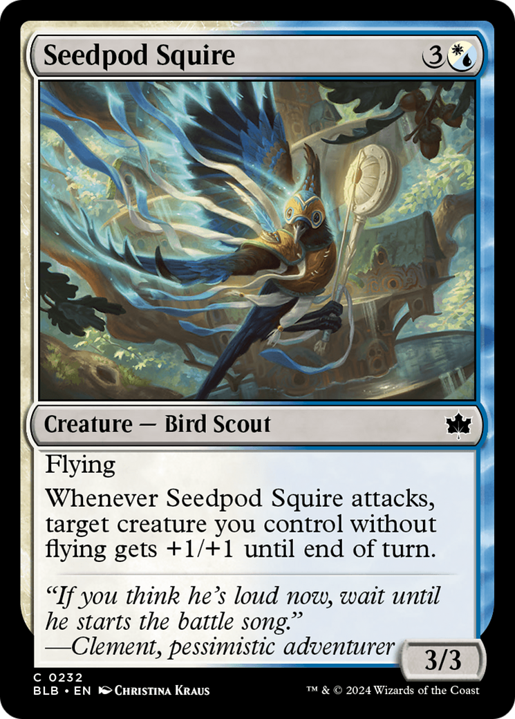 Seedpod Squire [Bloomburrow] | Galaxy Games LLC