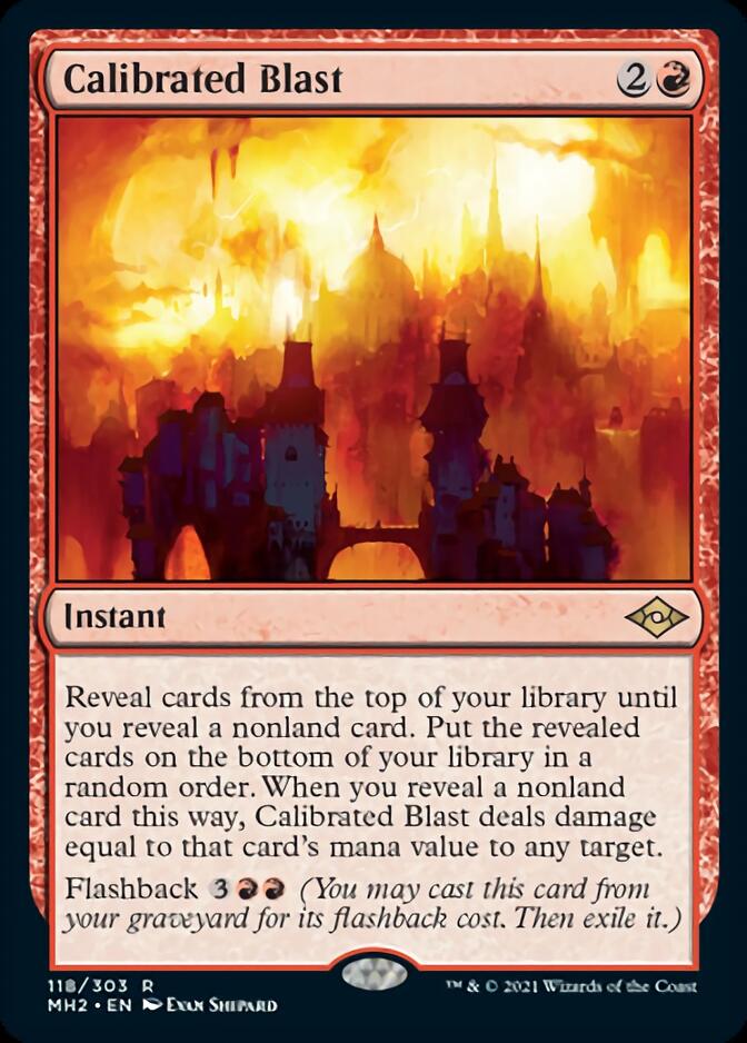 Calibrated Blast [Modern Horizons 2] | Galaxy Games LLC