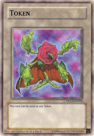 Regenerating Rose Token [TKN3-EN004] Common | Galaxy Games LLC